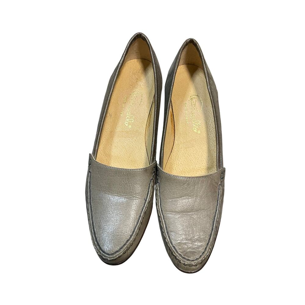 Vintage Pappagallo Loafers Gray Women's Size 7.5 Narrow